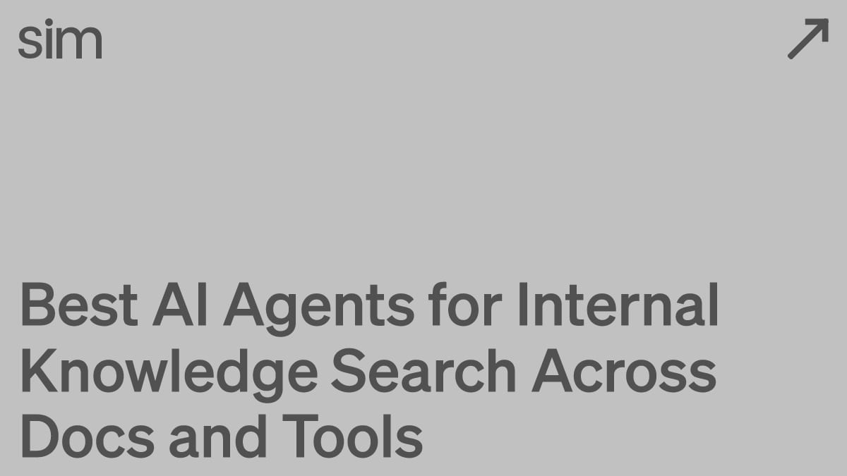 Best AI Agents for Internal Knowledge Search Across Docs and Tools