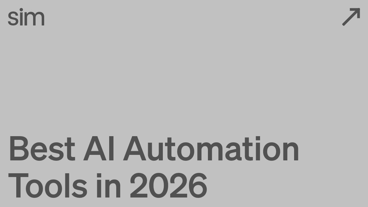 Best AI Automation Tools in 2026