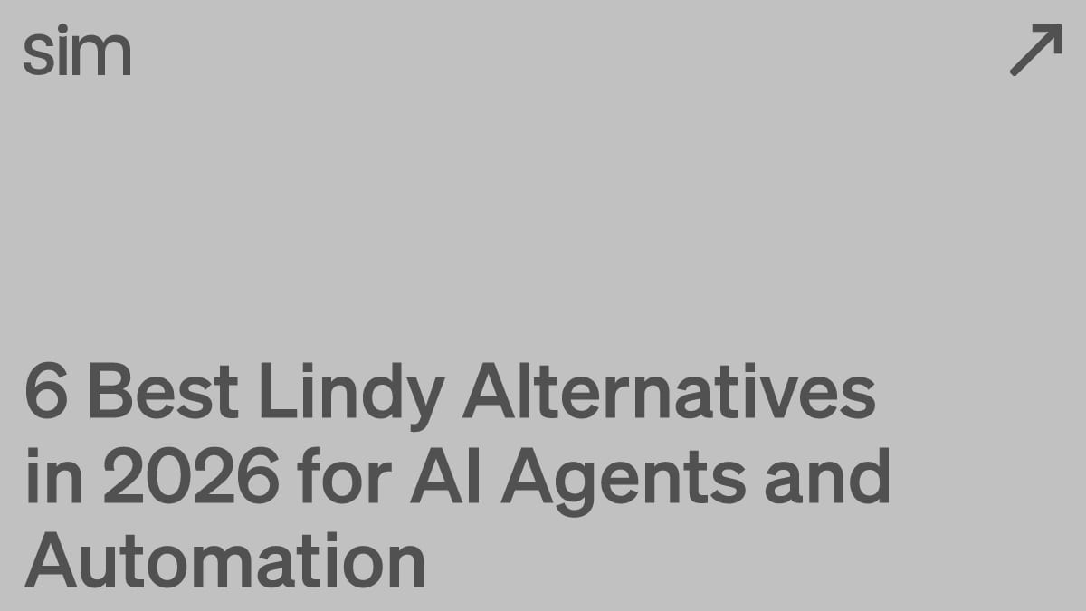 6 Best Lindy Alternatives in 2026 for AI Agents and Automation