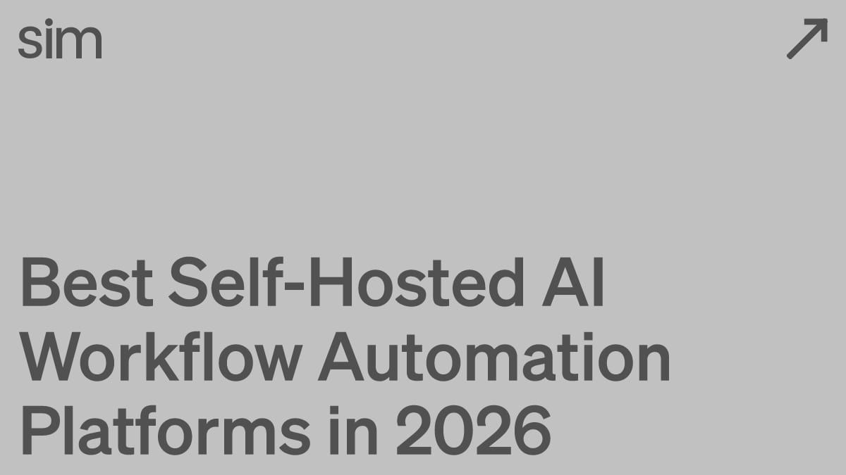 Best Self-Hosted AI Workflow Automation Platforms in 2026