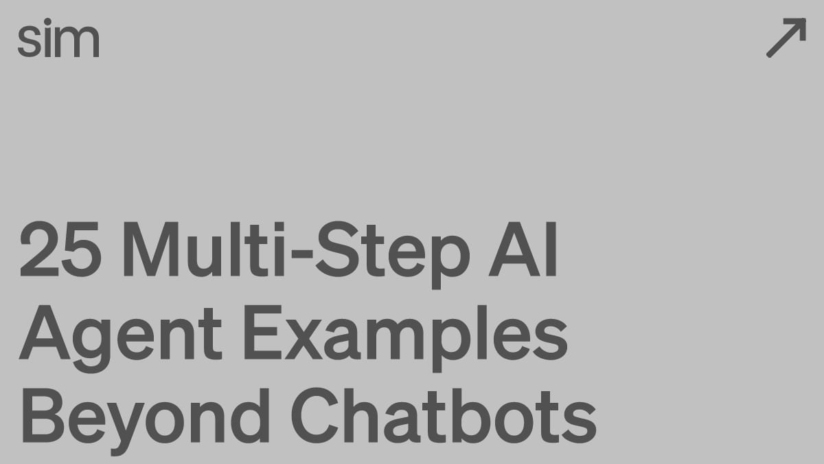 25 Multi-Step AI Agent Examples Beyond Chatbots
